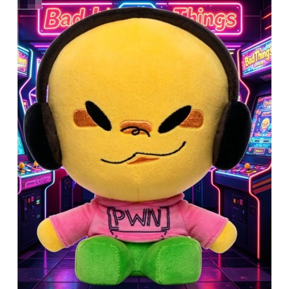 9.8In Andrew Plush Toy Game Bad Things PWN Stuffed Doll