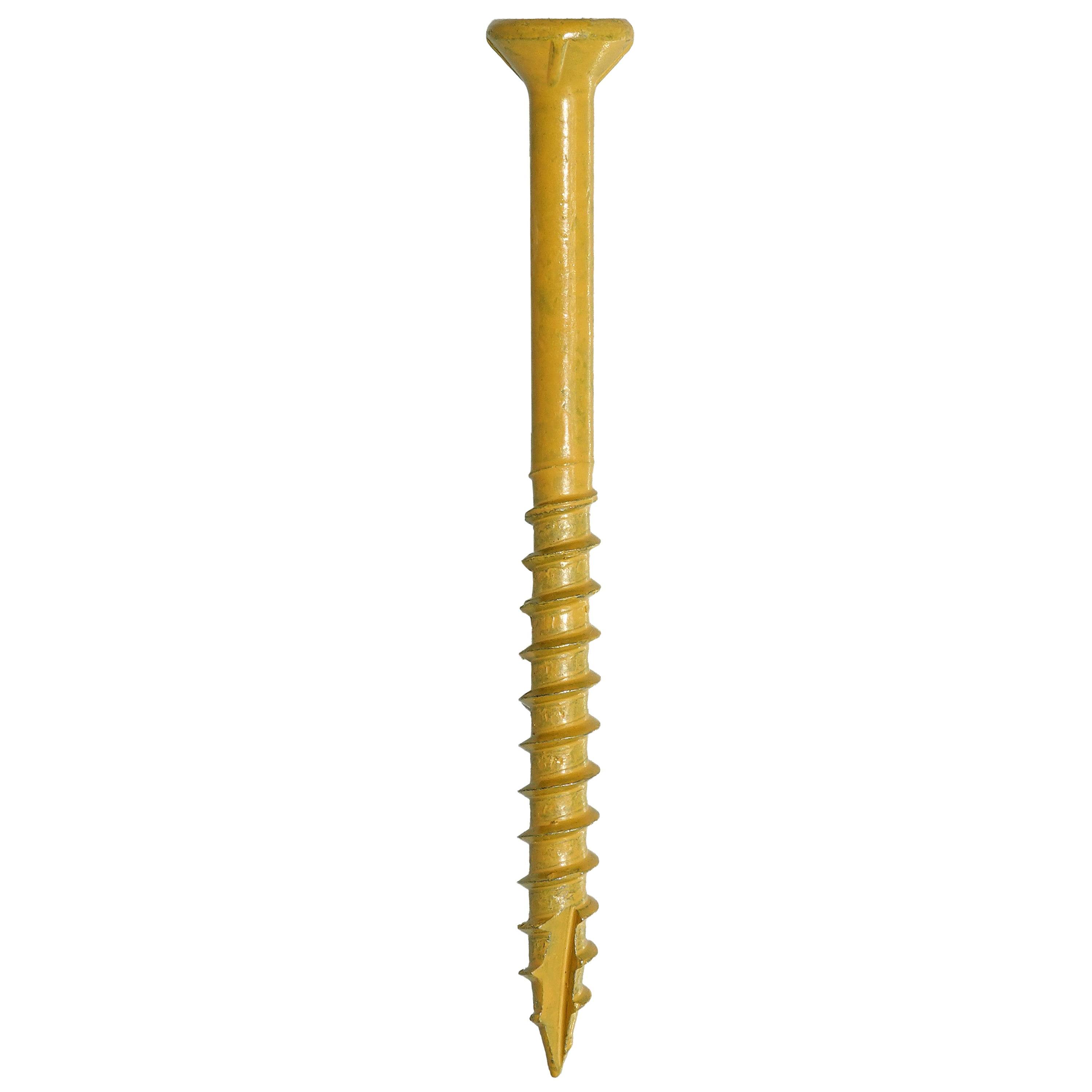 Grip-Rite PrimeGuard Plus #9 x 2-1/2 in. Tan Wood to Wood Deck Screw 25lb.