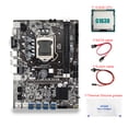 thumbnail image 3 of sweethay Placas base de PC B75 con 1630 CPU 16G Memoria máxima DDR3 Placa de minería de PCB Puerto de red con línea SATA Velocidad Juegos de teclado y mouse para computadora, 3 of 6