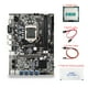 thumbnail image 5 of sweethay Placas base de PC B75 con 1630 CPU 16G Memoria máxima DDR3 Placa de minería de PCB Puerto de red con línea SATA Velocidad Juegos de teclado y mouse para computadora, 5 of 6