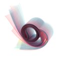 thumbnail image 1 of Decoración de La Boda Del de Riband Del Regalo de La Cinta Escarpada Del Iris de 5Pc 1 Yarda / Arte / Costura Macarena cinta transparente de arco iris, 1 of 8