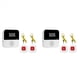 thumbnail image 1 of 2X Buscapersonas Inalámbrico con WiFi para Cuidadores de Personas Mayores Botón de Llamada SOS de Alerta Médica de Emergencia SOS para Pacientes de Personas Mayores de Edad, 1 of 5