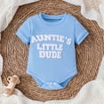 thumbnail image 2 of Kogui Baby Bodysuit Boy Short Sleeve Baby One Piece Bodysuit Or Toddler Shirt Funny Infant Clothes 0 3 6 9 12 18 24 Months (Light Blue,12-18 Months), 2 of 7