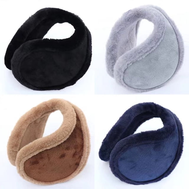 Orejeras cálidas de invierno para hombre, orejeras extra grandes, orejeras gruesas, protección auditiva a prueba de viento, artefactos para ciclismo, orejeras anticongelantes