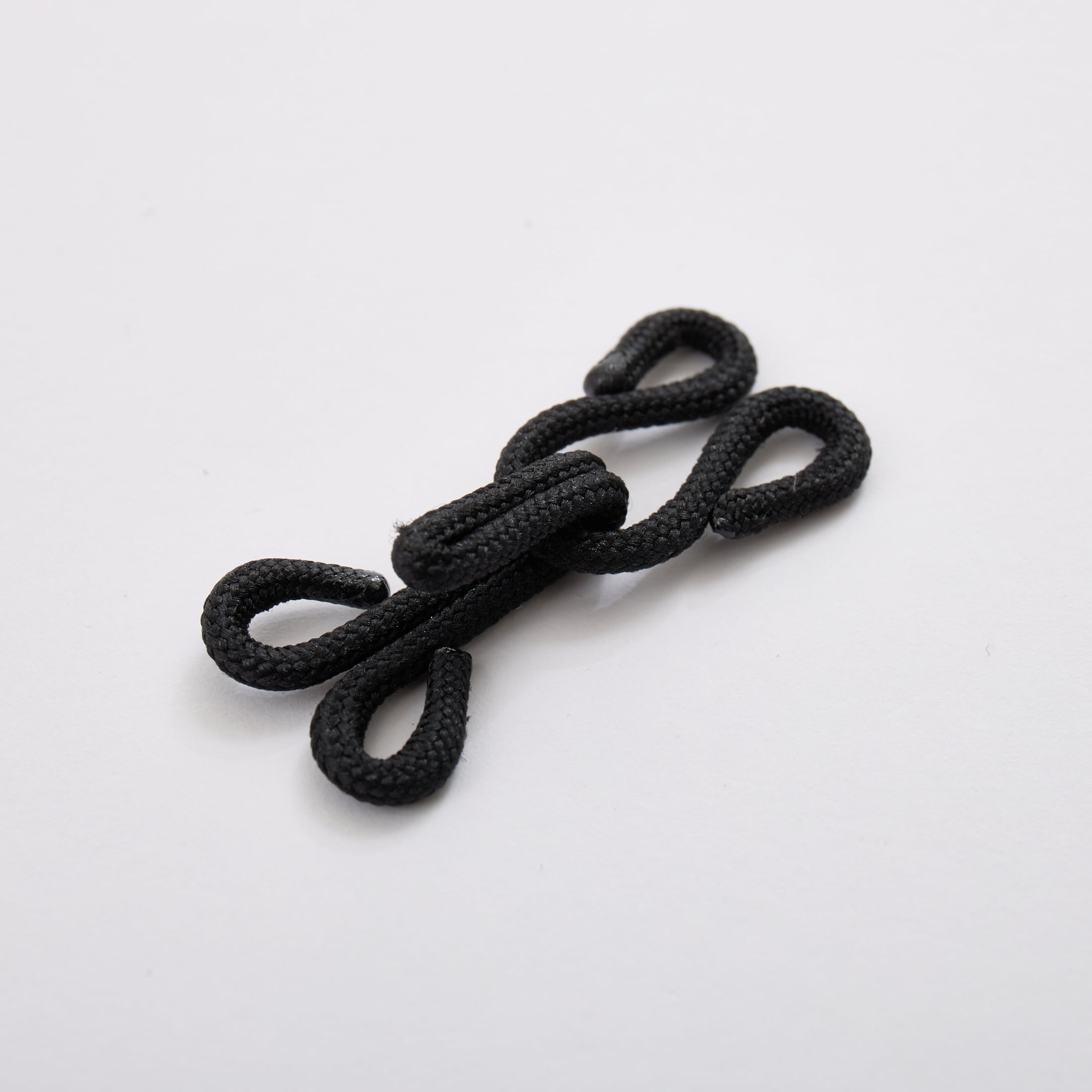 (3 pack) Hello Hobby Hook+eye Lrg Blk