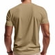 thumbnail image 4 of pstuiky Camisa de manga corta para hombre, Camiseta de manga corta con cuello en V y ventilación de color liso para hombre ropa de hombre s, 4 of 9