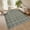 Green, variant on Garvee 8'x10' Area Rug Modern Striped Geometric Carpet, Washsble Plaid Rug Non Slip Stain Resistant Indoor Floor Mats for Living Room Bedroom Dining Room, Green