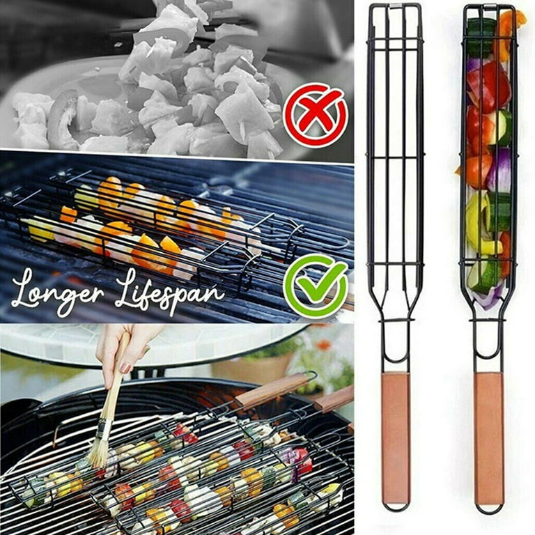 Grilling kabob baskets cheap