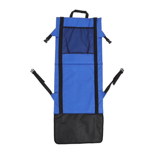 Portable Foldable Stadium Chair with Adjustable Angle, Oxford Cloth Material and Pocket for Beach, Camping