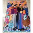 thumbnail image 2 of Beatles Rug, Beatles Fan Rug, Teen Room Rug, Living Room, Non-Slip Rug, Office Rug, Printed Rug, Cool Rug D639.4 (39\u201dx59\u201d)=100x150cm, 2 of 8