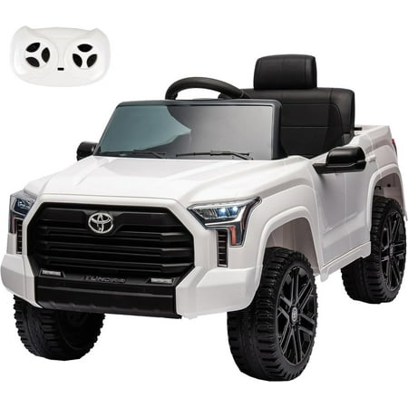 Licensed Toyota Tundra Pickup 12V Battery Powered Ride-On Truck for Kids