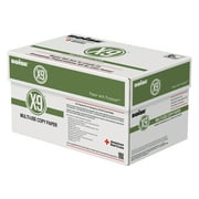 BOISE X-9 Multi-Use Copy Paper, 8.5" x 11" Letter, 3-Hole Punch, 92 Bright White, 20 lb., 10 Ream Carton (5,000 Sheets)