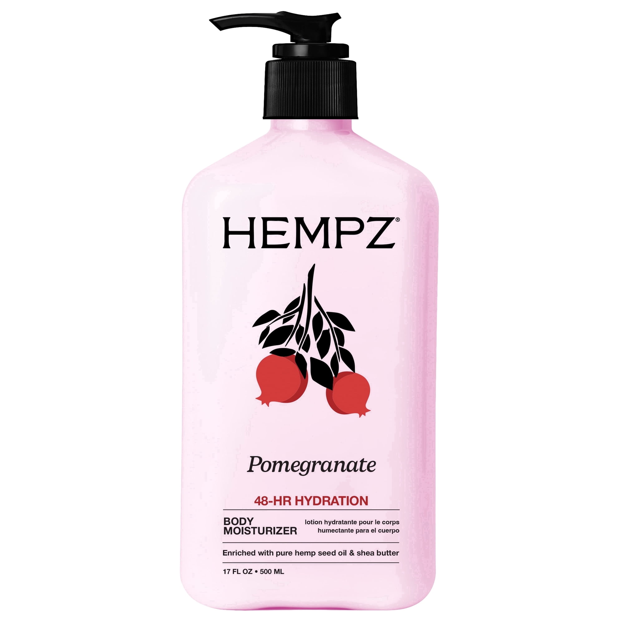 Hempz Pomegranate Moisturizing Body Lotion, 17 fl.oz.