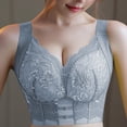 thumbnail image 2 of Paiwinds Women's Wirefree Lace Bra - Comfortable Full Coverage Bralette for Plus Size, Everyday Supportive Underwear, 2 of 7