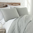 thumbnail image 3 of Southshore Fine Linens Oversized Quilt Bedding Set lightweight, soft coverlet bedspread 3-Piece with two matching shams, Chevron Sand, Full / Queen, 3 of 7