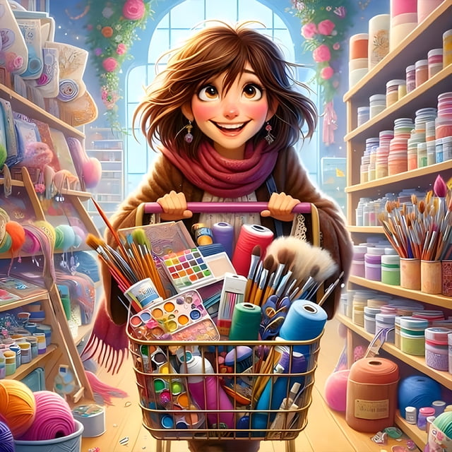 5D DIY Kit para Niña Del Arte Artesanal 40x40cm
