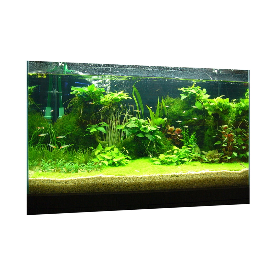 Attractive 3D Plants Image Aquarium Background Poster/Fish Tank Landscape - 122x61cm