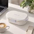 thumbnail image 3 of Ouuluon Portable Bento Box with Ice Pack, Versatile Compartmentalized Airtight Lunch Box for Travel Work, 3 of 6