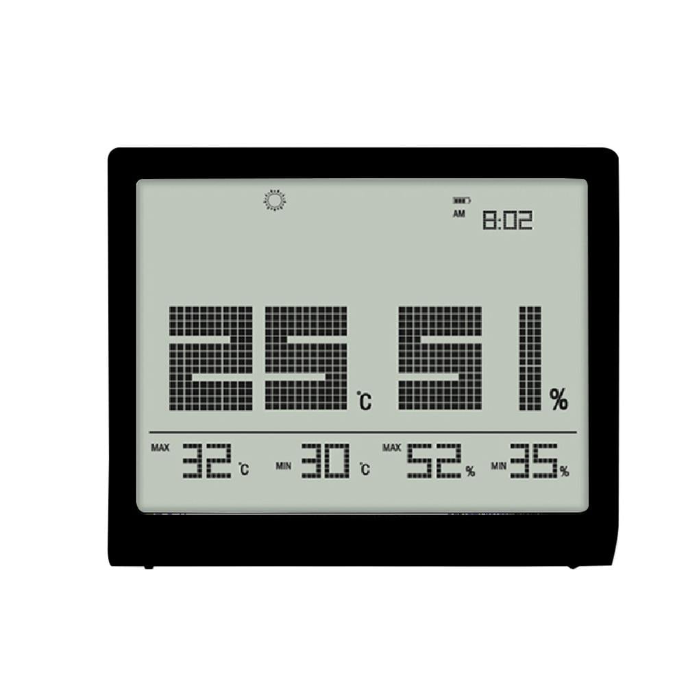 Indoor Thermometer Desktop Digital Thermometer Temperature and Humidity