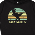 thumbnail image 3 of Inktastic Grunge Baby-saurus T-rex Toddler Hoodie, 3 of 4
