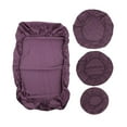 thumbnail image 2 of FashionCha 4 Pcs Dental Chair Fabric Cover Protective Cover Multifunction Massage Bed Cover violet, 2 of 9