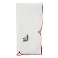 thumbnail image 2 of Saro Lifestyle Embroidered Christmas Table Napkin (Set of 4), 2 of 4