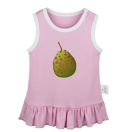 

Fruit Guava Pattern Dresses For Baby Newborn Babies Skirts Infant Princess Dress 0-24M Kids Graphic Clothes (Pink Sleeveless Dresses 0-6 Months)