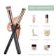 thumbnail image 5 of Juego de brochas Kabuki ENERGY – Mini brocha Kabuki de parte superior plana y brocha correctora inclinada debajo de los ojos para cejas, brochas de sombra de ojos para crema líquida, polvo, mezcla, re, 5 of 5