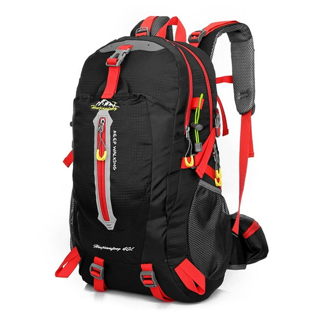 Hwjianfeng 40L Resistente al agua Mochila de viaje Camp Hike Laptop Daypack Trekking Subir Bolsas traseras para hombres Mujeres Hwjianfeng Mochila