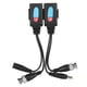 thumbnail image 3 of Transmisor de par trenzado de transmisión Balun de vídeo LED HD de 8MP con protección contra truenos, 2 uds., 3 of 10