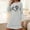 Gray, variant on Aueoeo Women T Shirt Dresses Long Sleeve Crew Neck Flowy Solid Color Dress Cute Graphic Printed Fashion Dress