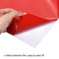 thumbnail image 3 of Uxcell Gloss Vinyl Sheet Roll 11.8 in x 6 FT Self Adhesive for Craft Red, 3 of 4