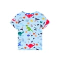 thumbnail image 5 of ATAIKU Summer Pajamas for Boys Dinosaur Short Sleeve 2-Piece PJs Set Toddler Kid Comfy Sleepwear Size 3-12Y, 5 of 12