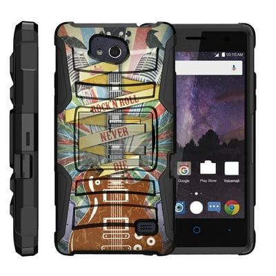 ZTE Tempo/Majesty Pro Hybrid Armor Holster Case with Zambia Ubuy