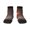 3 Black, variant on Red And Blue Fire Dragon D Pattern Quarter Crew Socks,Toe Seamed Ankle Socks,Cotton Cushioned Breathable Athletic Crew Sports Socks