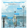 thumbnail image 5 of TONEOF Magnetic Portable Retractable Mobile Phone Tripod, 5 of 9