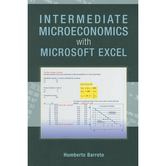 Intermediate Microeconomics with Microsoft Excel, (Hardcover)