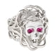 thumbnail image 1 of Anillo de tres piezas y Punk exagerada Anillo de las mujeres Anillos de moda europea, 1 of 2