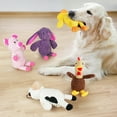 thumbnail image 7 of 5 Pack Plush Dog Squeaky Toys, Cute Animal Assortment Stuffed Puppy Chew Toys, Interactive Pet Toys for Small Medium Large Dogs, Ideal Gift, 7 of 7