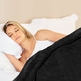 thumbnail image 2 of Levinsohn Textile Company DreamLab Acupressure 48x72 Weighted Blanket with Removable Cover Charcoal, 2 of 5