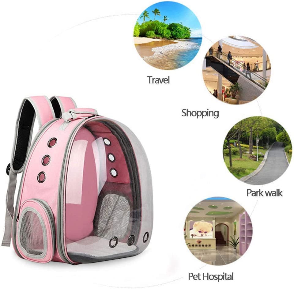 BAGLHER Cat Carrier Backpack Bubble - Airline-Approved Dog Backpack Carrier  for Small Pets Puppies Dogs Bunny,Space Capsule Dog Carrier Backpack for  Travel Outdoor Hiking Black - Yahoo Shopping