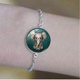 thumbnail image 2 of Elephant Bracelet Glass Jewelry Photographic Art Gift, 2 of 2