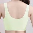 thumbnail image 5 of Sheghy Everyday Bras with underwire for Women Women's BC Cup Mesh Plaid Plus Size Front Closure Thin Breathable Comfortable Wire-Free Bra,Green L, 5 of 5