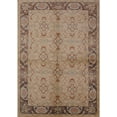 thumbnail image 1 of Ahgly Company Indoor Rectangle Mid-Century Modern Sienna Brown Oriental Area Rugs, 7' x 9', 1 of 6