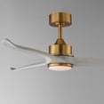 thumbnail image 3 of Maxim Lighting - Woodwind - 3 Blade Ceiling Fan with Light Kit-14.5 Inches Tall, 3 of 5