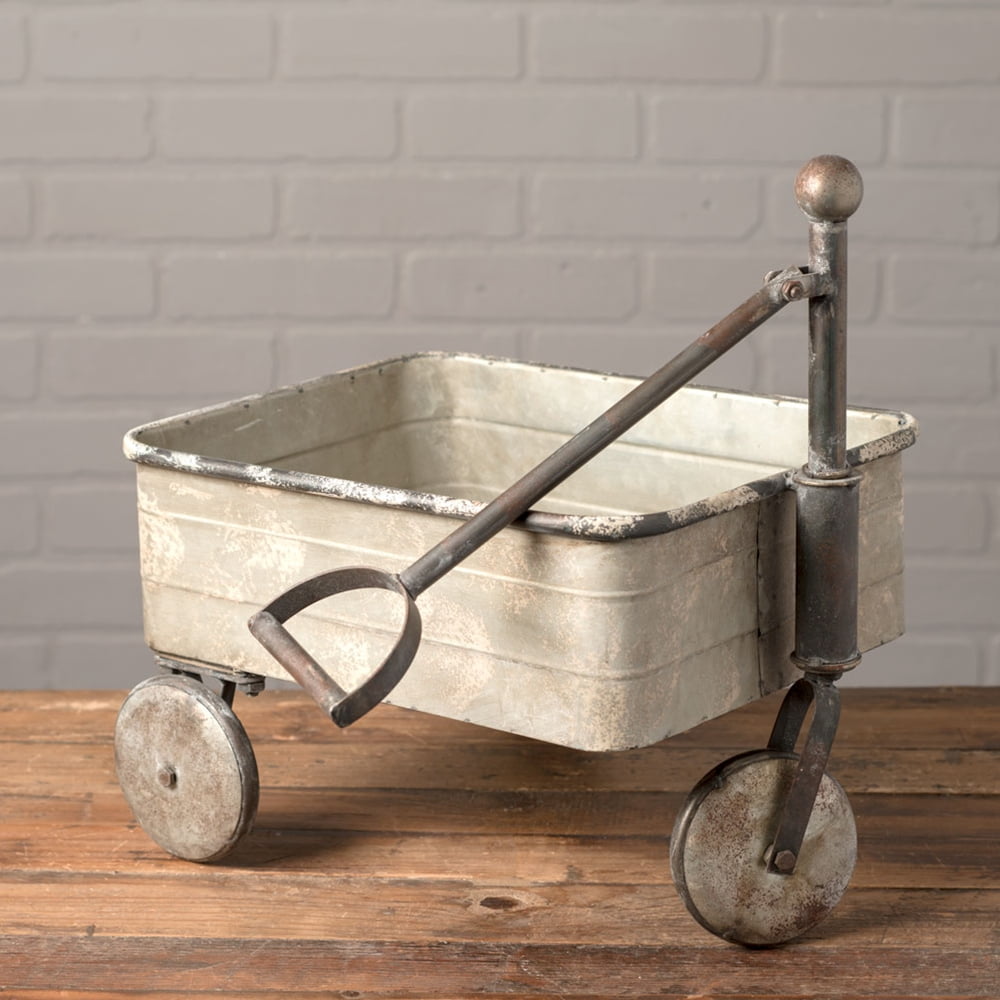 Party Ornaments Wedding Decor Mini Pull Cart Metal Tabletop Wagon
