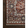 thumbnail image 6 of Loloi II Samra SAM-07 Brick / Multi Oriental Area Rug 11'-6" x 15'-7", 6 of 6