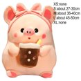 thumbnail image 1 of Cute Boba Milk Tea Plushie Toy Soft Stuffed Latte Americano Coffee Taste Milk Tea Hug Pillow Balls Bubo Tea Cup Cushion For Kids qym unisex, 1 of 2