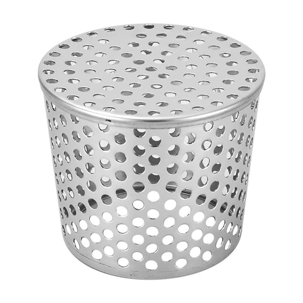 Uuiauoio 304 Stainless Steel Mesh Vent Cap - Bird & Rodent Proof Cone Cover with Debris Blocking Design,Fits PVC/Metal Pipes for Roof Vents, Gutters & Downspouts