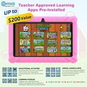 Contixo Kids Tablets and Smart Watch Bundle w/ STEM Learning System and Parental Controls, 7, Pink